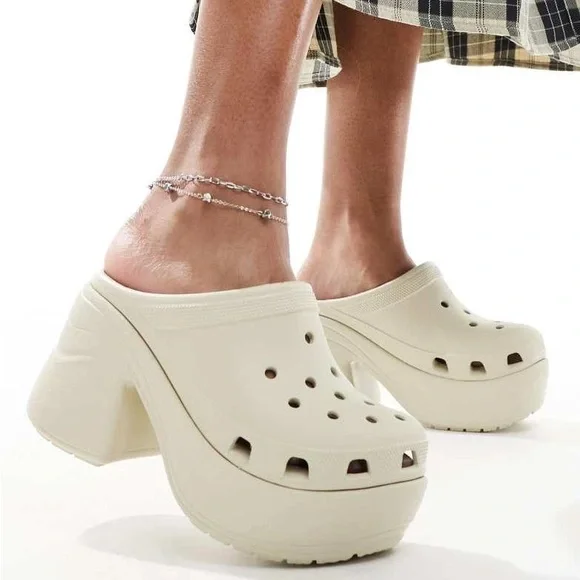 Crocs Siren Clog - Bone - Picture 1 of 6